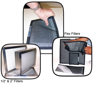 Air-Care <br>Permanent Electrostatic Filter Frame Types