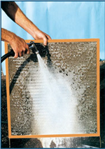 Washing an Air-Care Permanent Electrostatic Filter